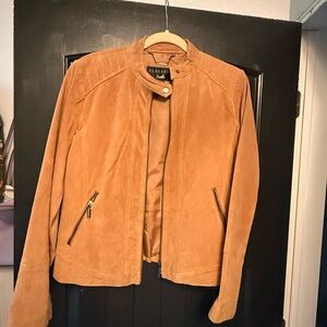 Bernardo Light Brown Bomber Jacket
